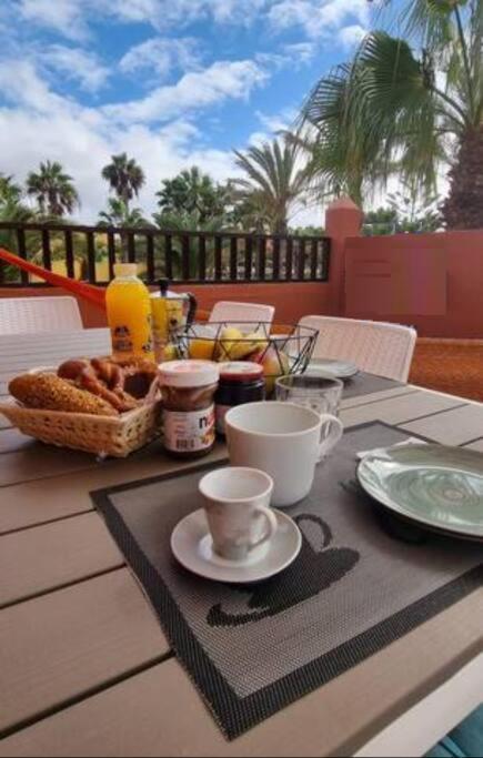 Appartamento Bouganville Con Terrazza E Piscina Corralejo Exterior foto